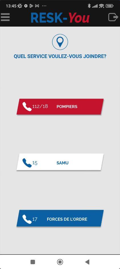 Application mobile Resk-You